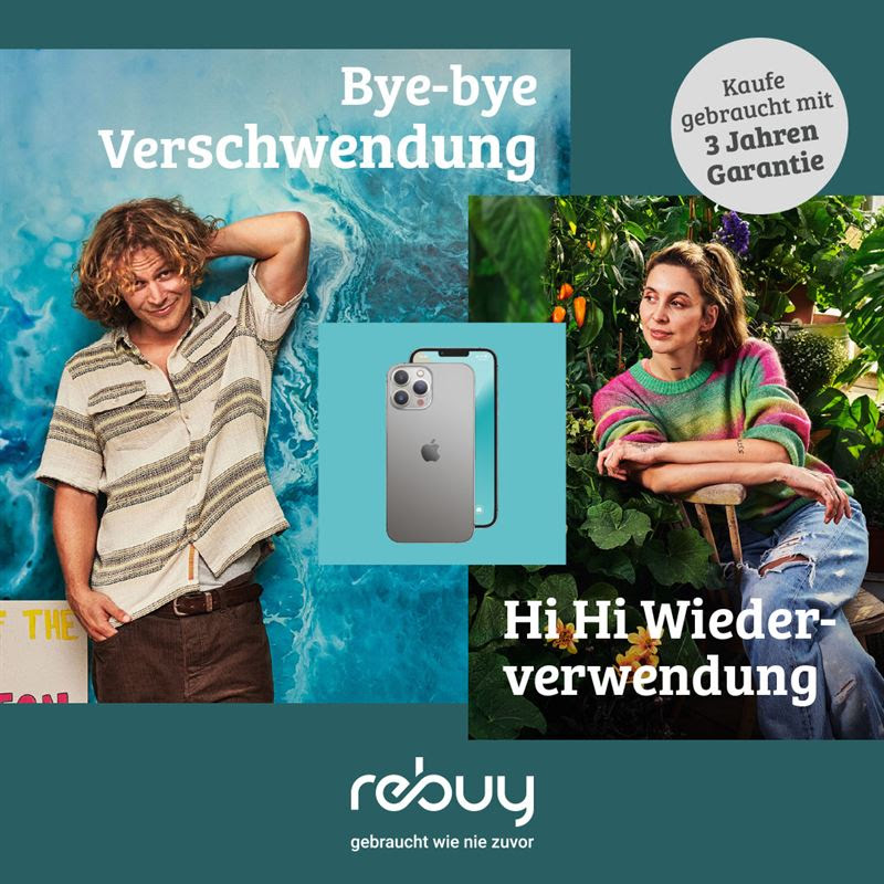 Rebuy Startet Neue Kampagne Für Circular Living Mit Neuen Spots